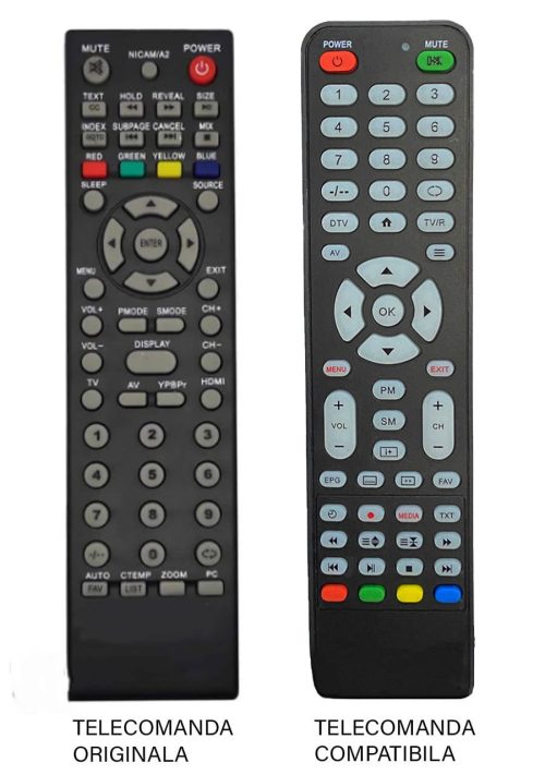 Telecomenzile comercializate sunt compatibile strict cu televizoarele pentru care sunt dedicate:Edelstein/ GutSchneid/HYUNDAI/ Horizon – 19HYL80A