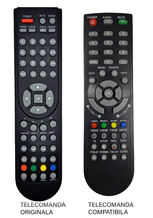 Telecomenzile comercializate sunt compatibile strict cu televizoarele pentru care sunt dedicate:HYUNDAI – 22HY5500