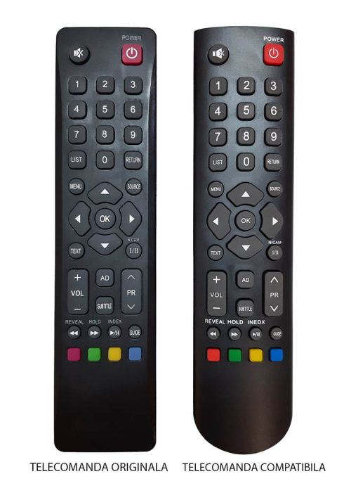 Telecomenzile comercializate sunt compatibile strict cu televizoarele pentru care sunt dedicate:TV Allview/ Tesla – 32ATC5500-H1;