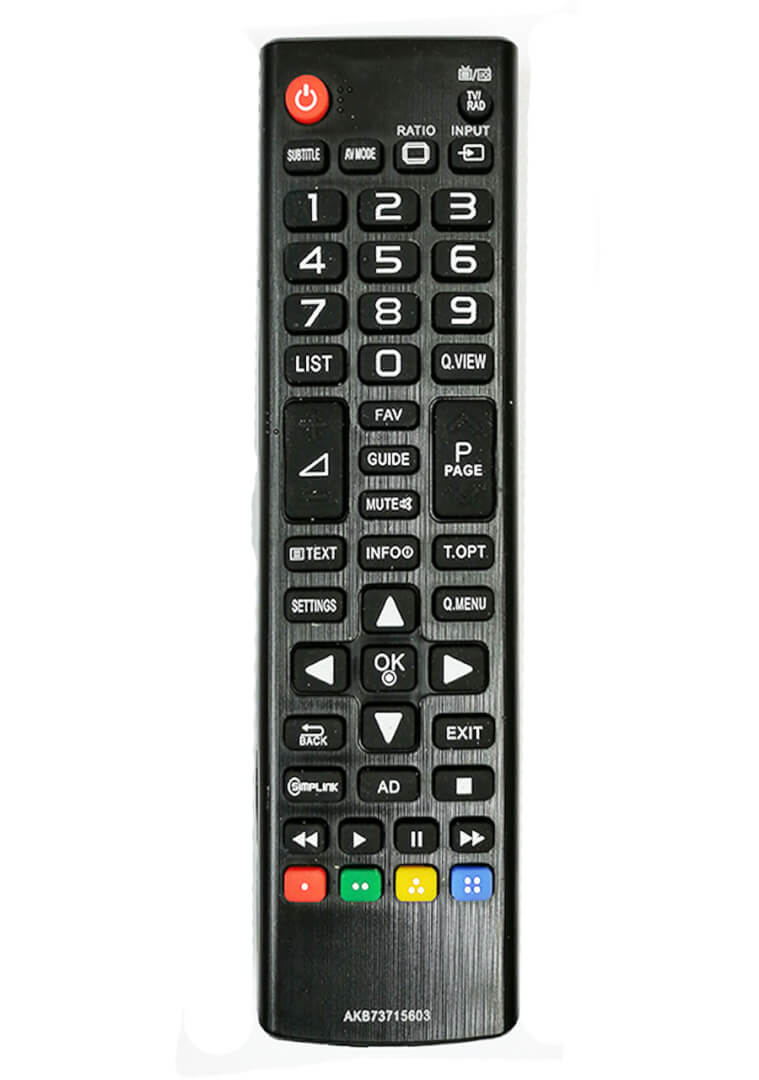 Telecomenzile comercializate sunt compatibile strict cu televizoarele pentru care sunt dedicate:TV  LG – AKB73715603