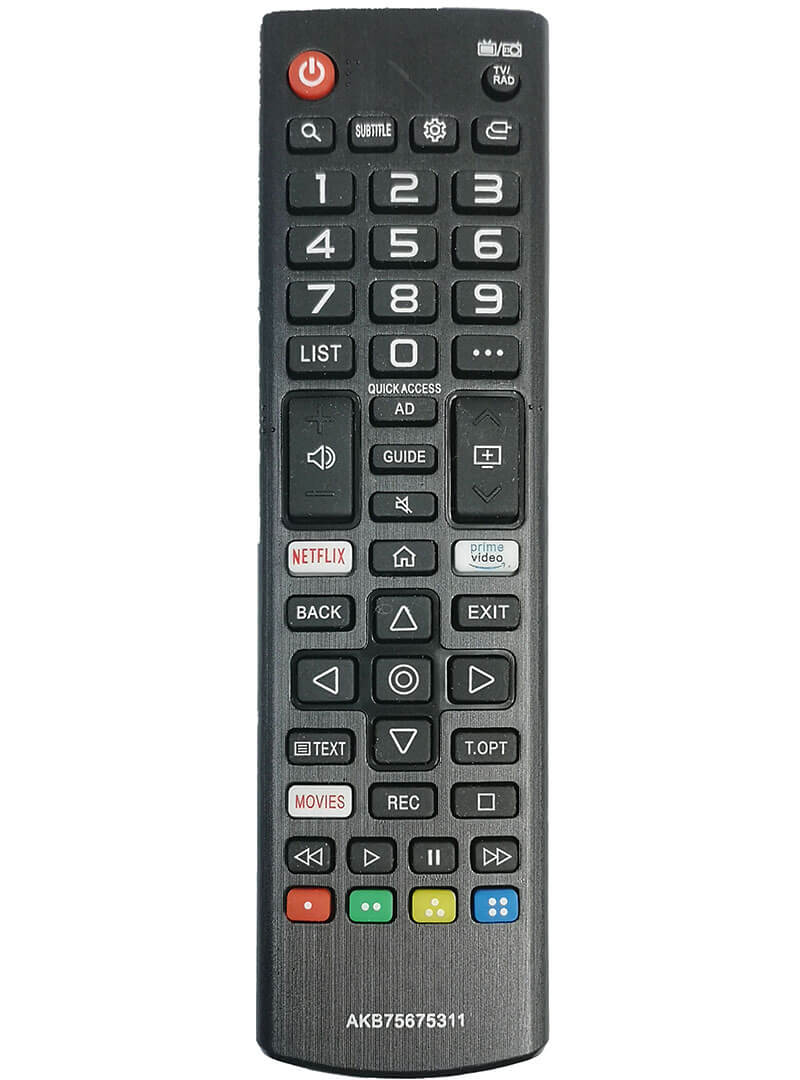 Telecomenzile comercializate sunt compatibile strict cu televizoarele pentru care sunt dedicate: LG – AKB75675311;