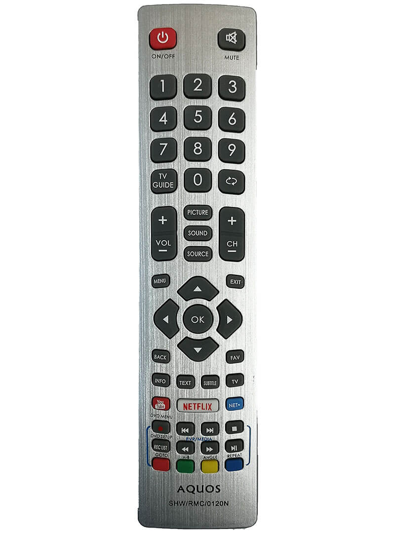 Telecomenzile comercializate sunt compatibile strict cu televizoarele pentru care sunt dedicate: Televizor Sharp – RMC0120N