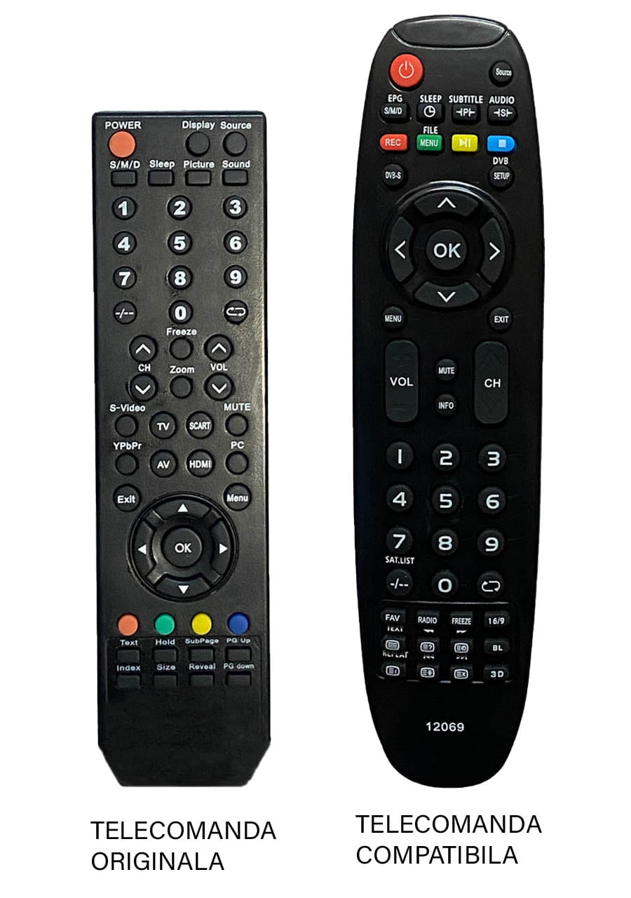 Telecomenzile comercializate sunt compatibile strict cu televizoarele pentru care sunt dedicate:Axen – AX022LS-T2