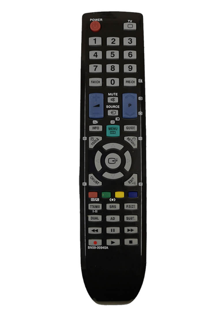 Telecomenzile comercializate sunt compatibile strict cu televizoarele pentru care sunt dedicate: Televizor Samsung – BN59-00940A;
