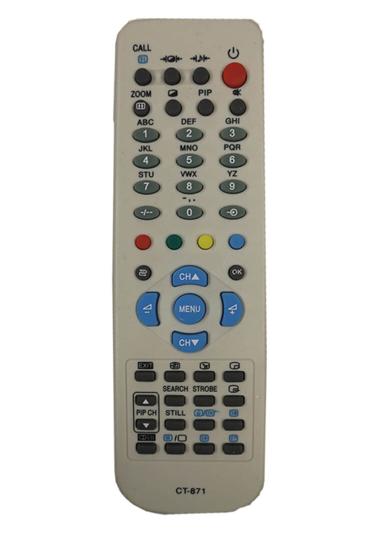 Telecomenzile comercializate sunt compatibile strict cu televizoarele pentru care sunt dedicate: TV Toshiba –CT-871;