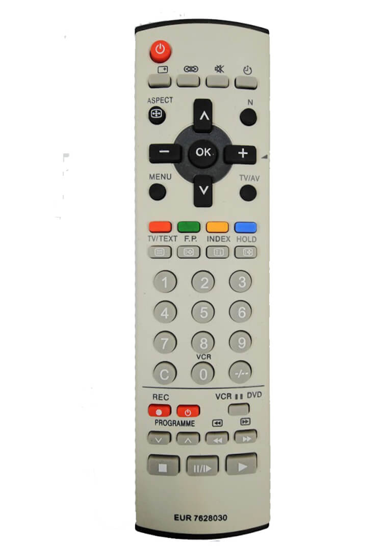 Telecomenzile comercializate sunt compatibile strict cu televizoarele pentru care sunt dedicate :Tv Panasonic – EUR7628030
