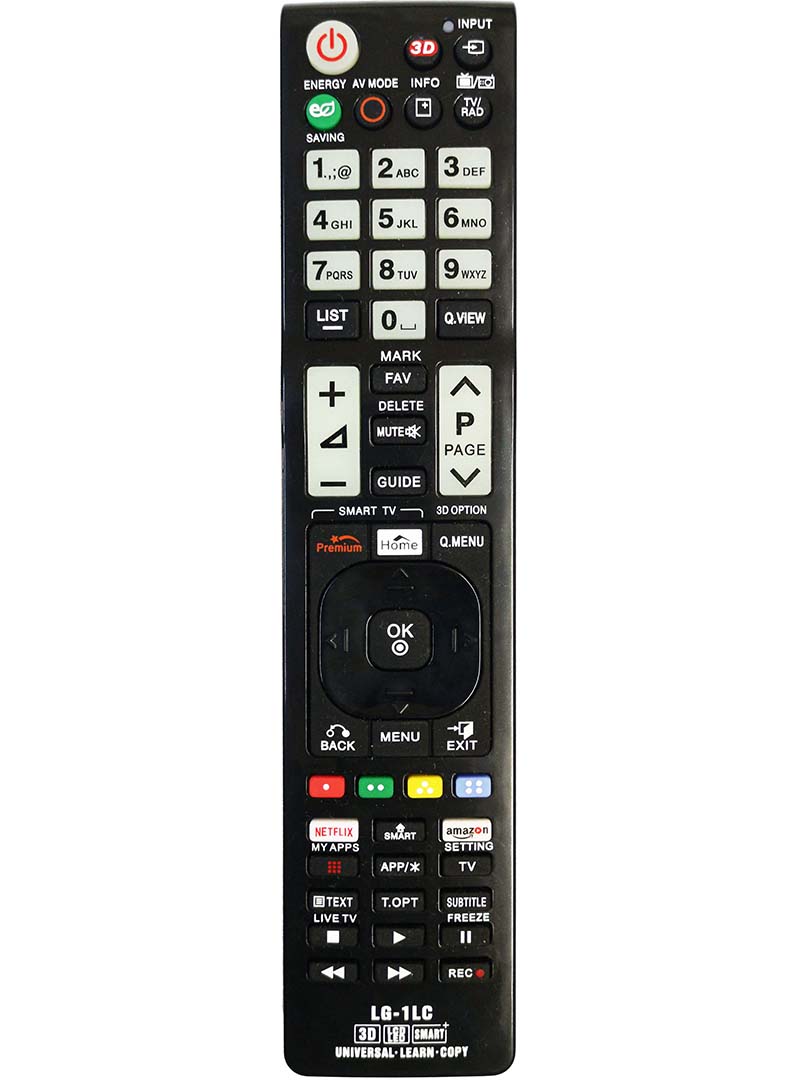 Telecomenzile comercializate sunt compatibile strict cu televizoarele pentru care sunt dedicate:LG -1LC