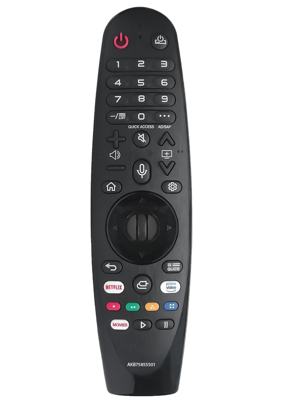 Telecomenzile comercializate sunt compatibile strict cu televizoarele pentru care sunt dedicate:Tv LG – AKB75855501