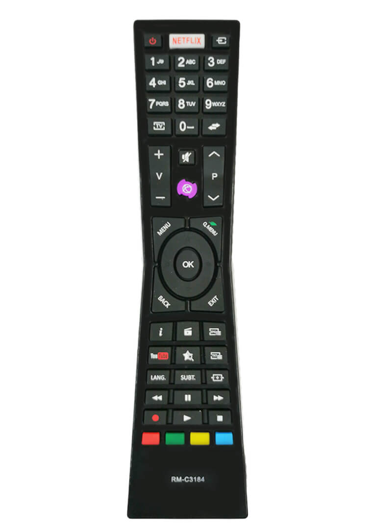 Telecomenzile comercializate sunt compatibile strict cu televizoarele pentru care sunt dedicate:Tv JVC RM-C 3184