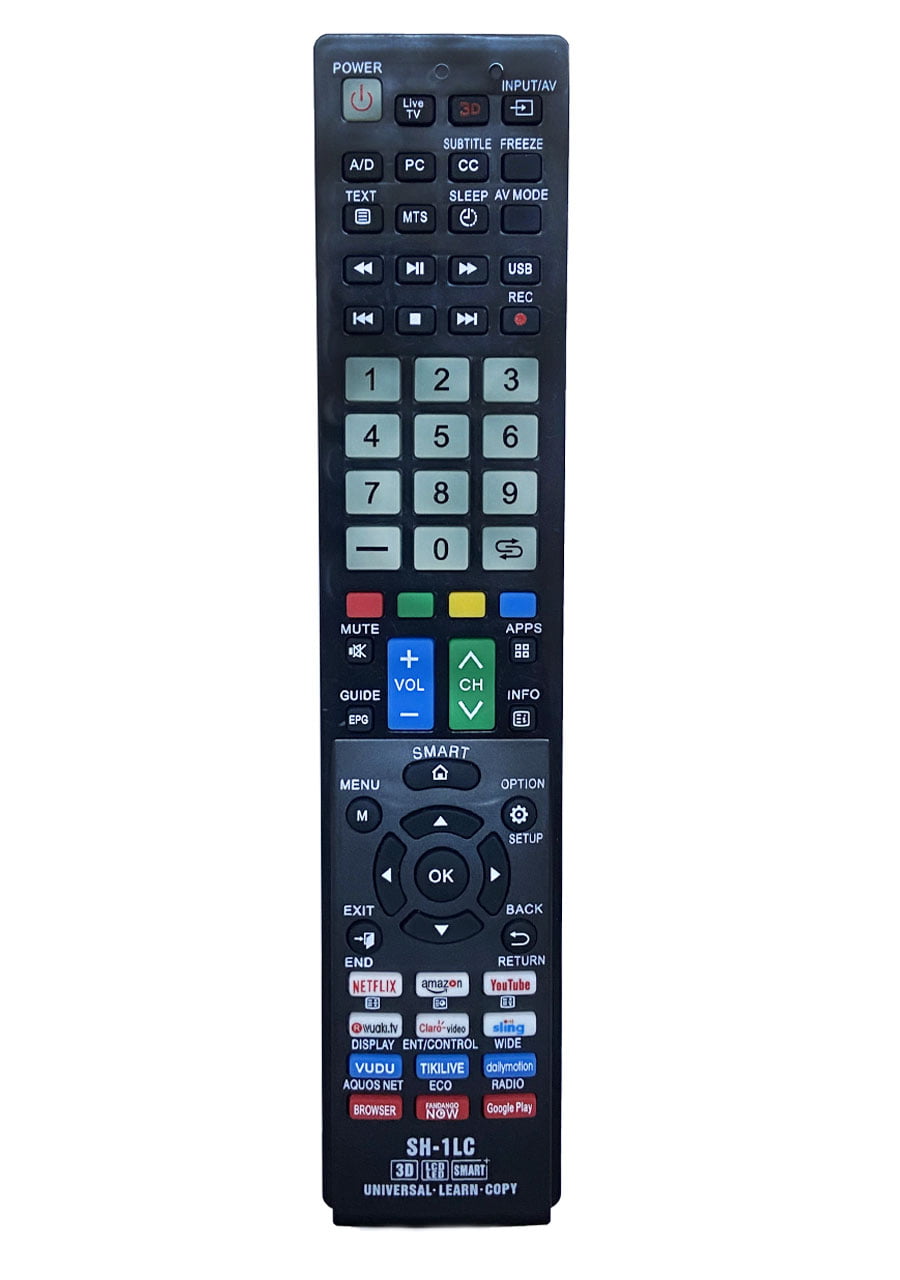 Telecomenzile comercializate sunt compatibile strict cu televizoarele pentru care sunt dedicate: Televizor Sharp SH-1LC