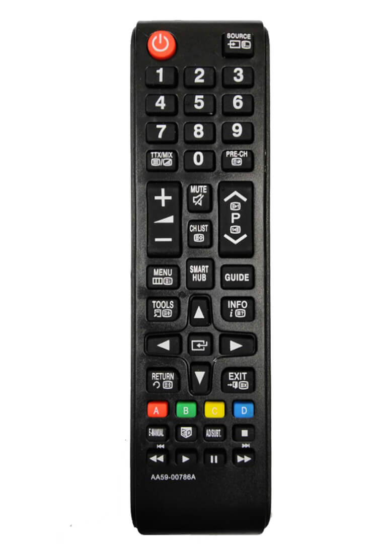 Telecomenzile comercializate sunt compatibile strict cu televizoarele pentru care sunt dedicate: Televizor Samsung –AA59-00786A;