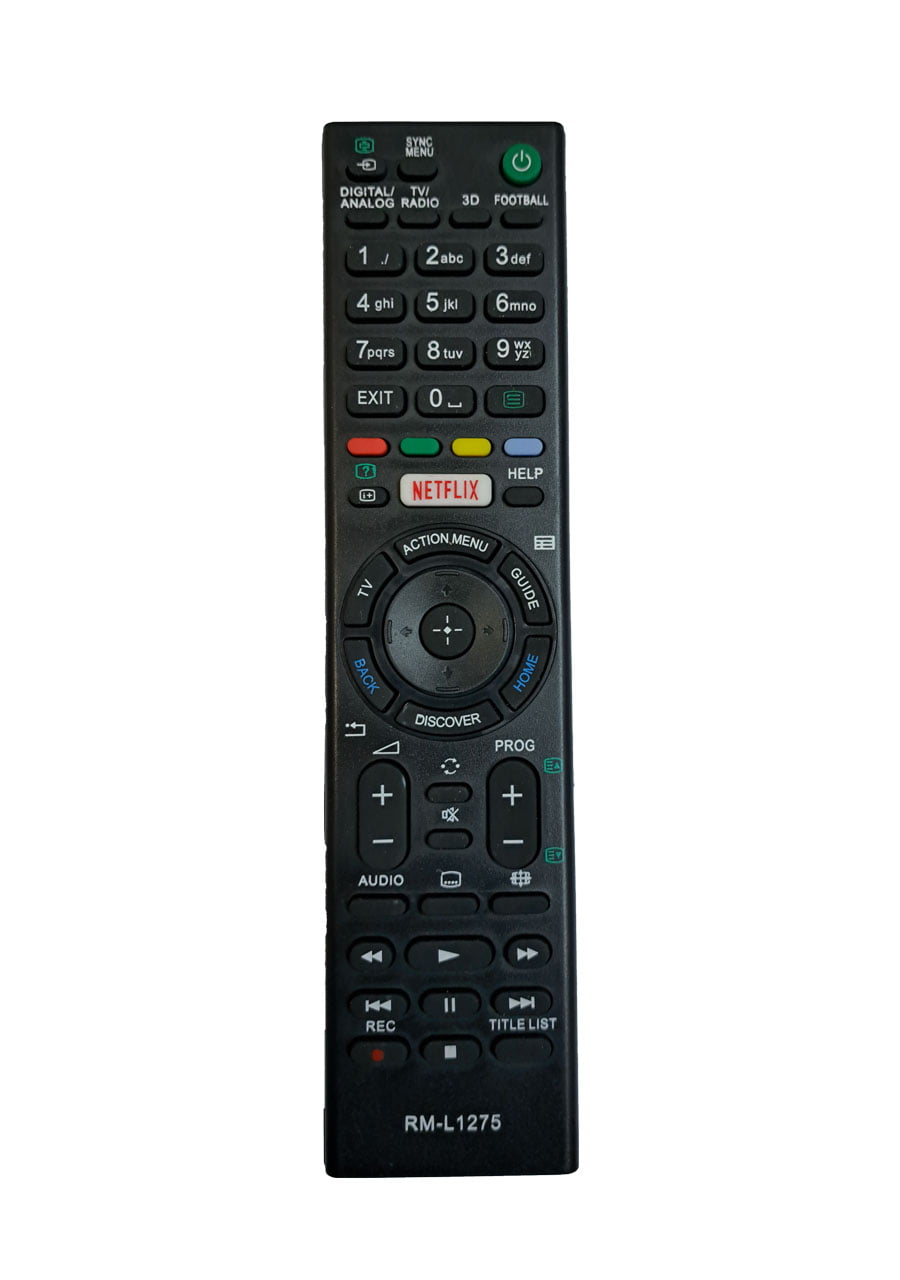 Telecomenzile comercializate sunt compatibile strict cu televizoarele pentru care sunt dedicate: TV Sony – RM-L1275;