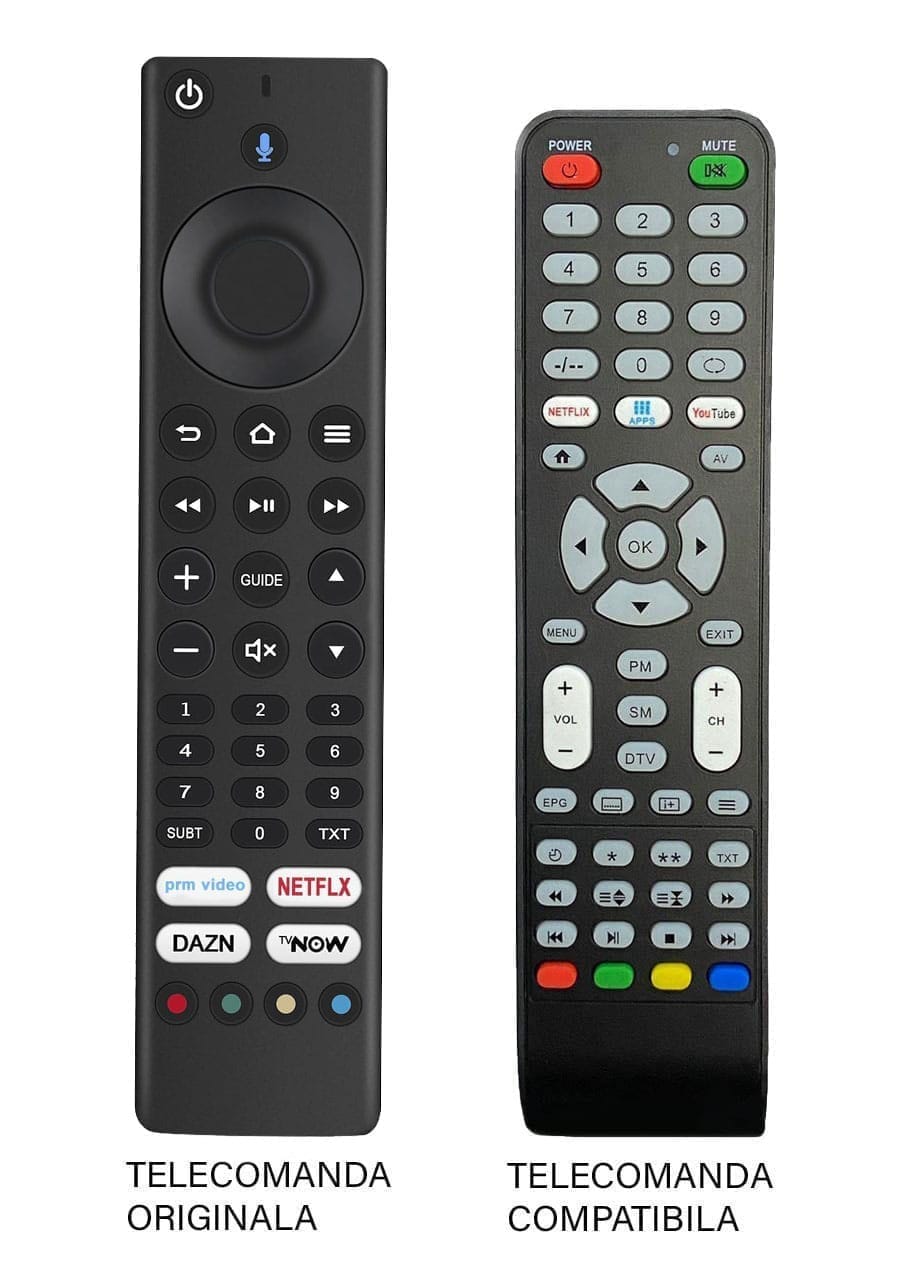 Telecomenzile comercializate sunt compatibile strict cu televizoarele pentru care sunt dedicate: Grundig – ALD187R-4;
