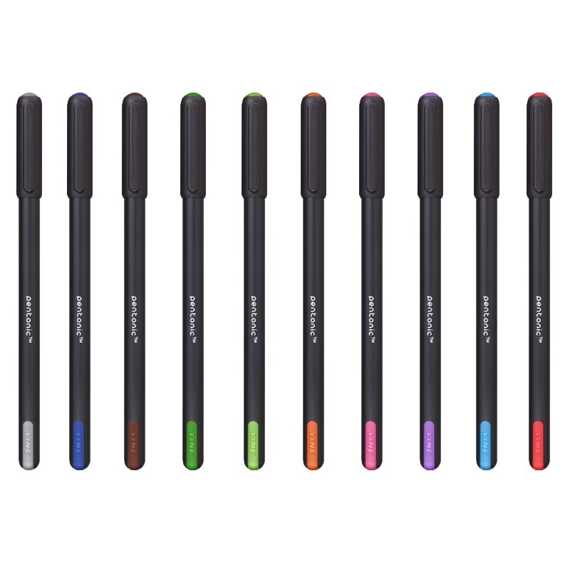 - Corpul si capacul pixului sunt confectionate din plastic. - Varful cu bila (0,7 mm) din carbura de tungsten nu se deformeaza. - Culoare mina: maro. - Pasta are vascozitate redusa si uscare rapida. - Punct de scriere: 0,3 mm. - Produsul este ambalat la cutie cu 12 pixuri. - Lungime pix: 15 cm - Lungime de scriere: 750 metri.
