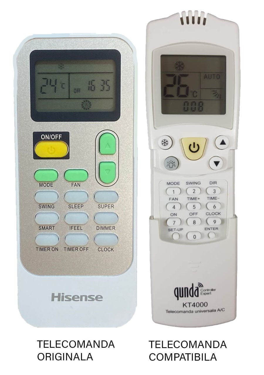 Telecomanda Aer Conditionat pentru Hisense – DG11J1-91;