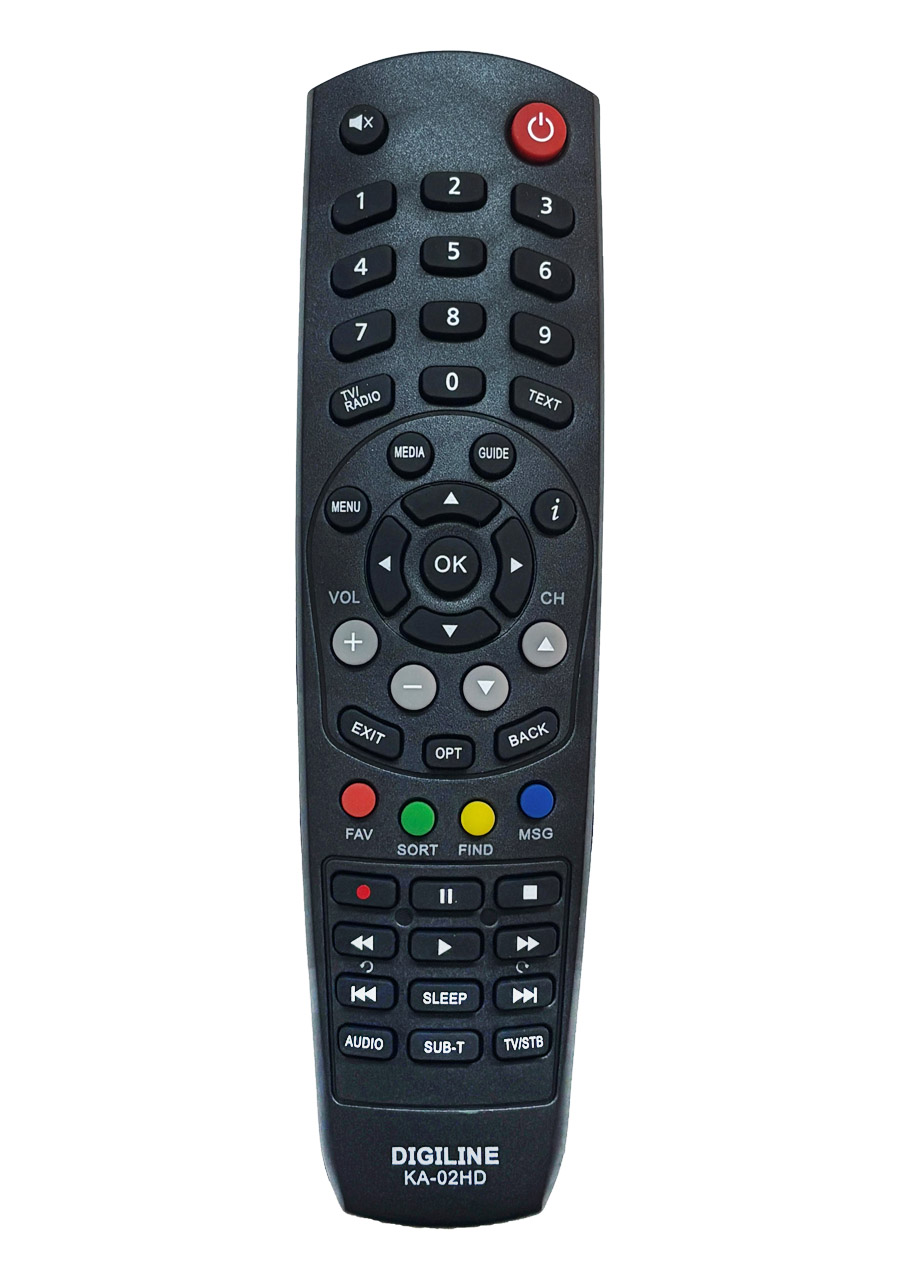 Telecomanda compatibila pentru reciver DIGI HD SAT;